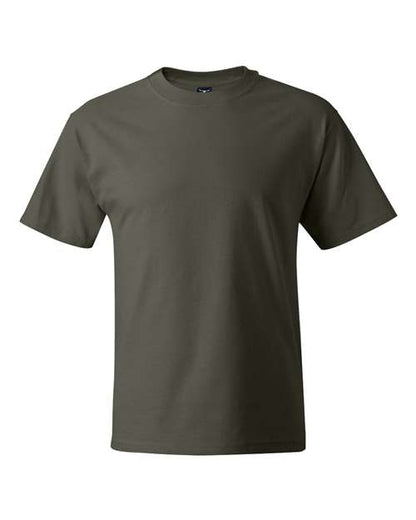 Hanes Beefy-T® T-Shirt 5180 Fatigue Green