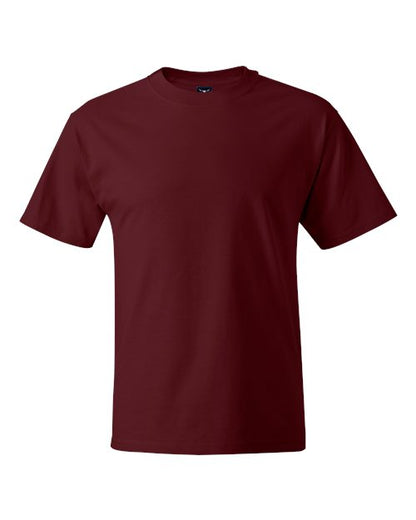 Hanes Beefy-T® T-Shirt 5180 Maroon