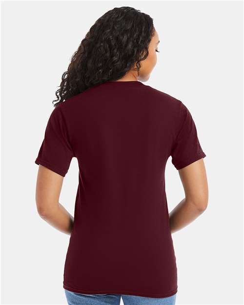 Hanes Beefy-T® T-Shirt 5180 Maroon
