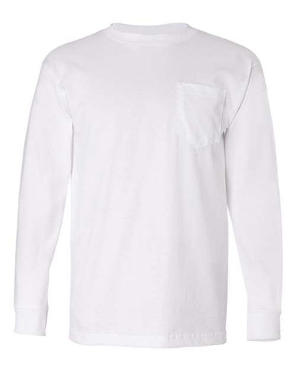 Bayside Unisex USA-Made Long Sleeve Pocket T-Shirt 61
