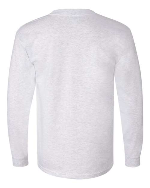 Bayside USA-Made Long Sleeve T-Shirt 6100 Ash