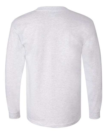 Bayside USA-Made Long Sleeve T-Shirt 6100 Ash