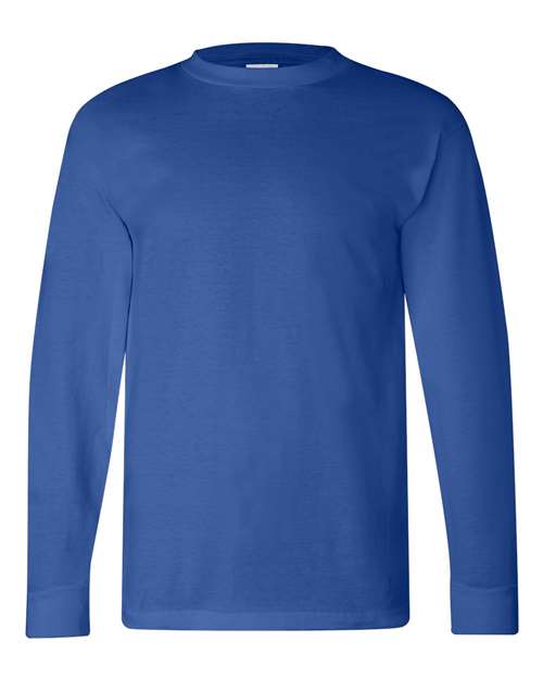 Bayside USA-Made Long Sleeve T-Shirt 6100 Royal Blue