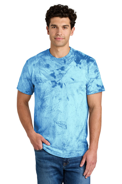 Custom Embroidered Comfort Colors T-Shirts  in Fiji Blue