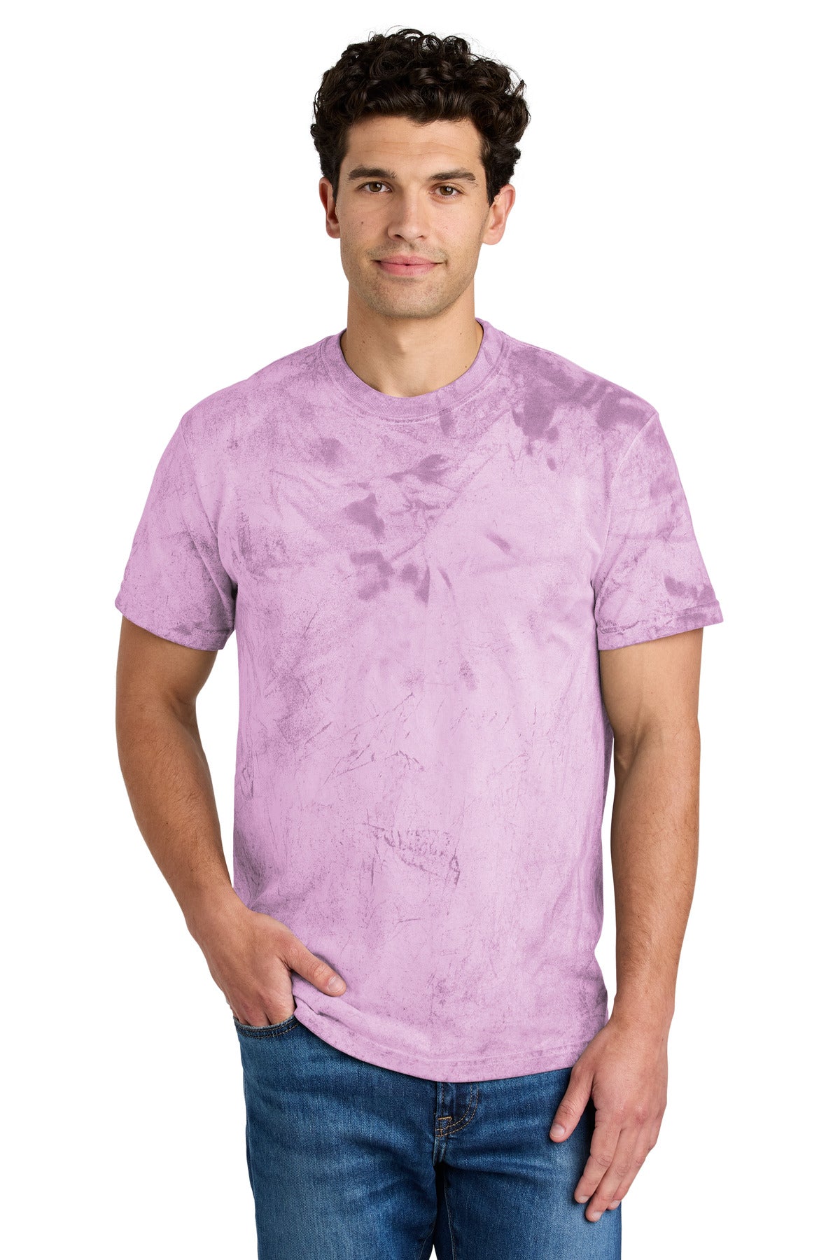 Custom Embroidered Comfort Colors T-Shirts  in Hibiscus