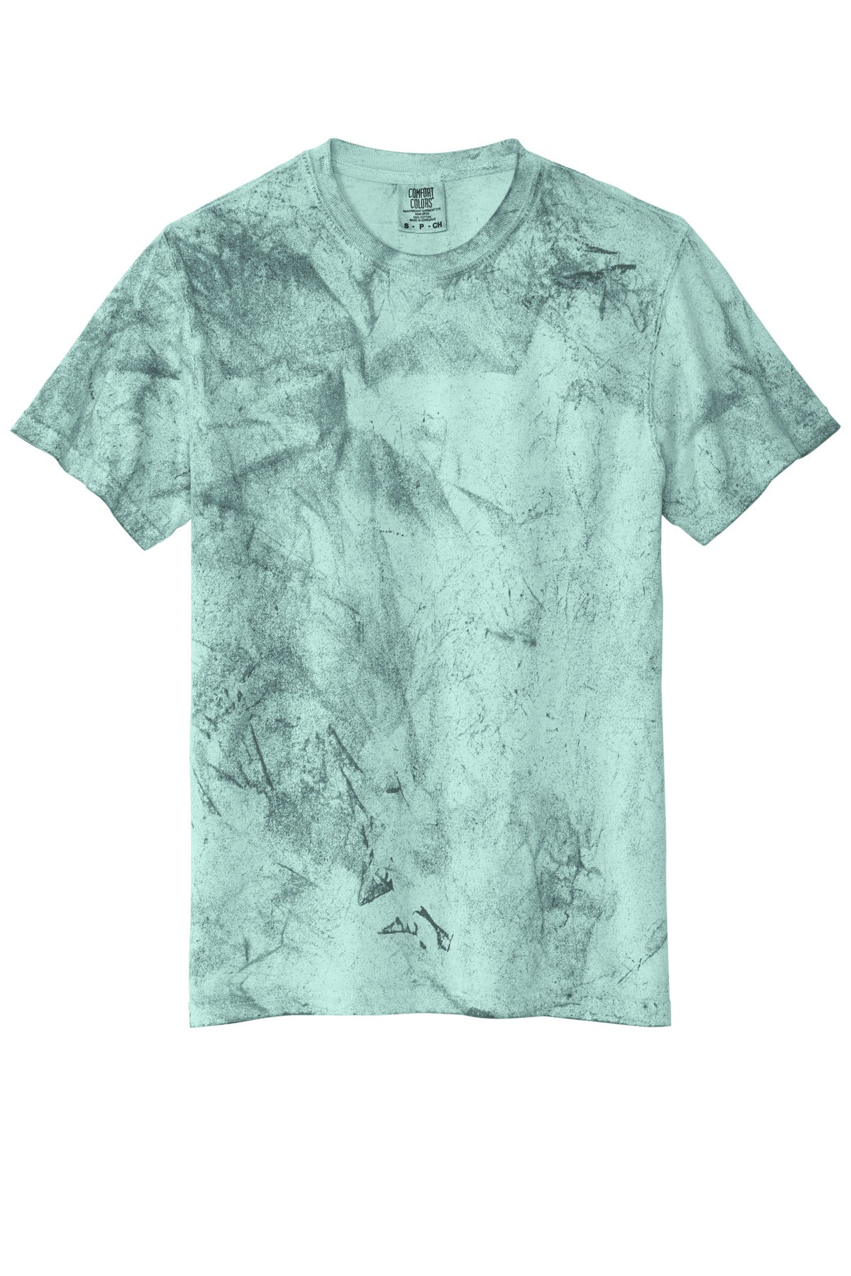 Custom Embroidered Comfort Colors T-Shirts  in Sea Glass