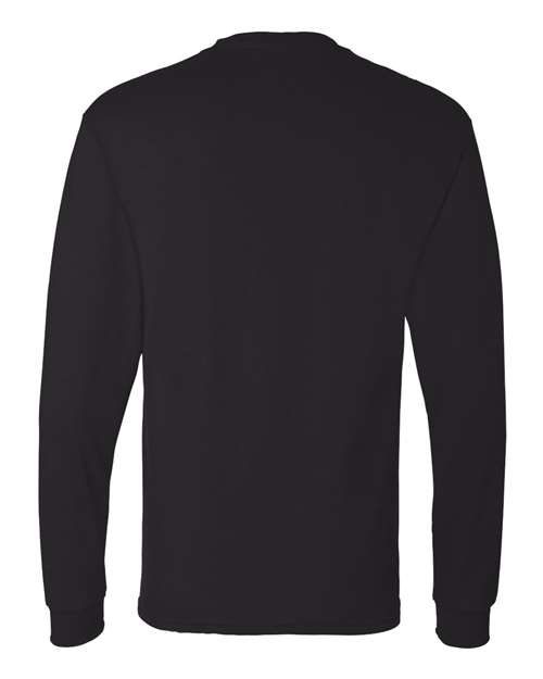 Hanes Essential-T Long Sleeve T-Shirt 5286 Black