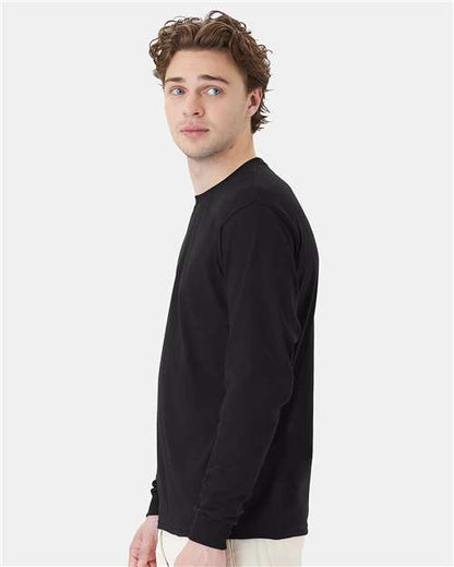 Hanes Essential-T Long Sleeve T-Shirt 5286 Black