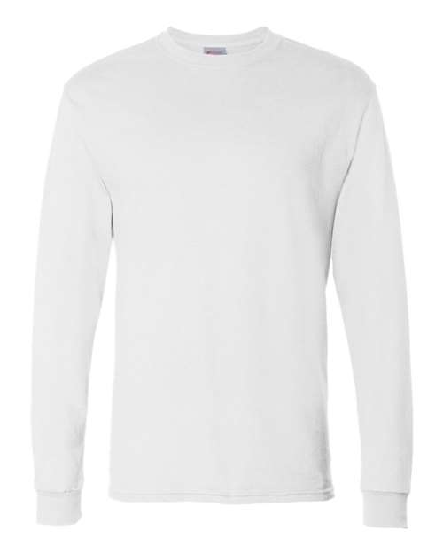 Hanes Essential-T Long Sleeve T-Shirt 5286 White
