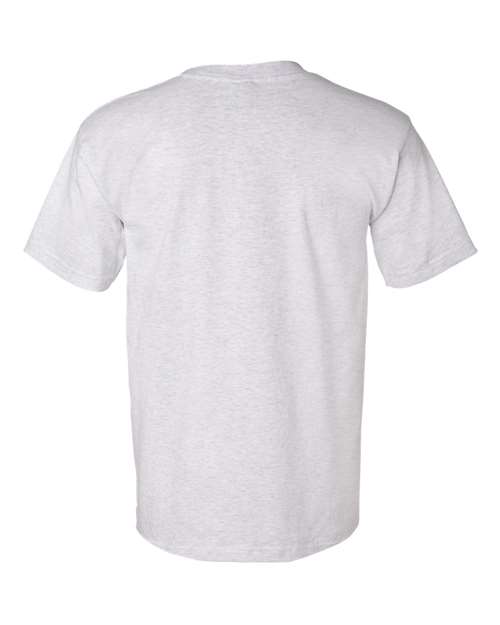 Bayside USA-Made Pocket T-Shirt 7100 Ash