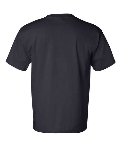 Bayside USA-Made Pocket T-Shirt 7100 Navy