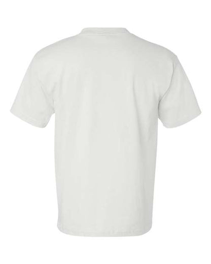 Bayside USA-Made Pocket T-Shirt 7100 White