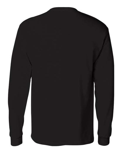 Hanes Authentic Long Sleeve Pocket T-Shirt 5596