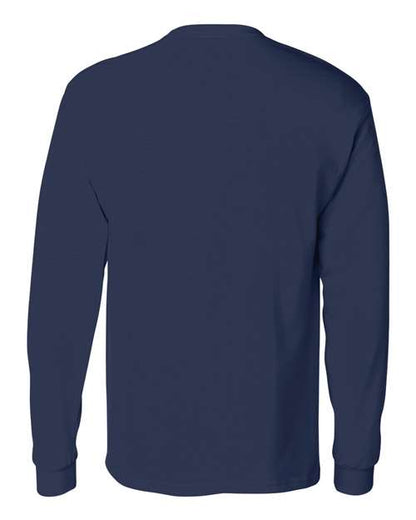 Hanes Authentic Long Sleeve Pocket T-Shirt 5596