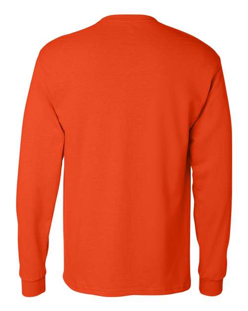 Hanes Authentic Long Sleeve Pocket T-Shirt 5596