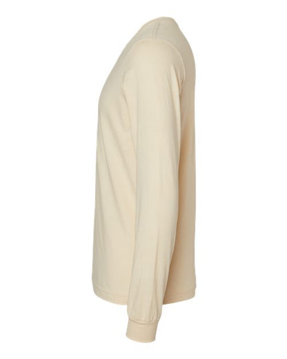 BELLA + CANVAS Jersey Long Sleeve Tee 3501 Soft Cream