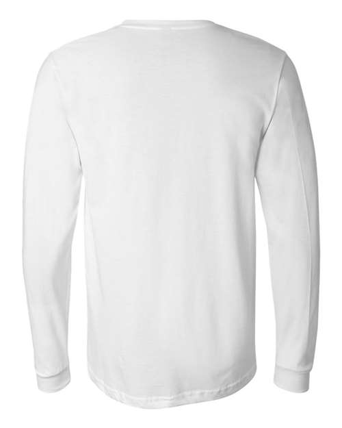BELLA + CANVAS Jersey Long Sleeve Tee 3501 White