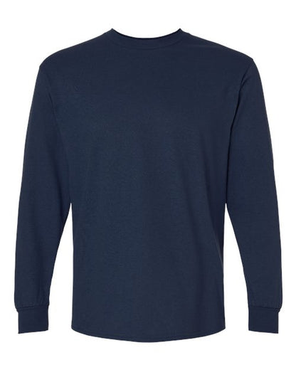 Gildan Ultra Cotton® Long Sleeve T-Shirt 2400 Navy