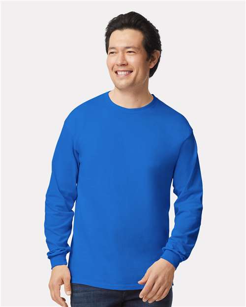 Gildan Ultra Cotton® Long Sleeve T-Shirt 2400 Royal