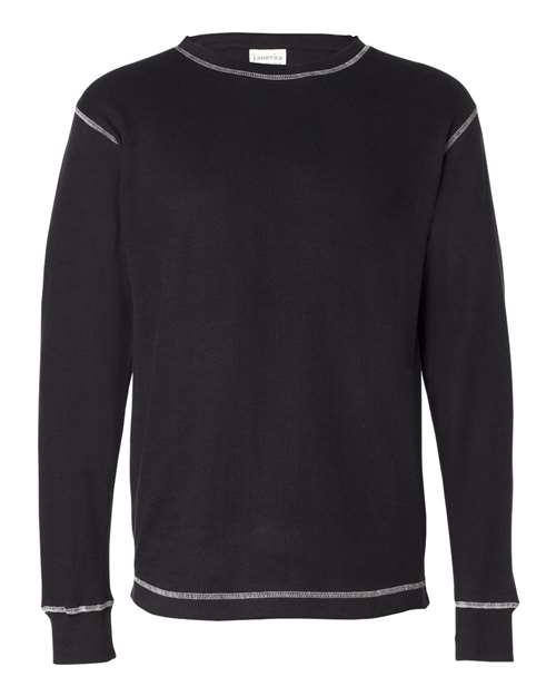 J. America Vintage Thermal Long Sleeve T-Shirt 8238