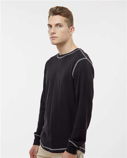 J. America Vintage Thermal Long Sleeve T-Shirt 8238