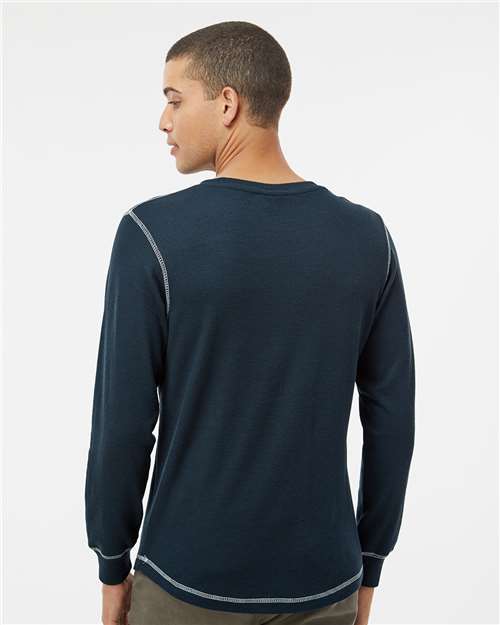 J. America Vintage Thermal Long Sleeve T-Shirt 8238