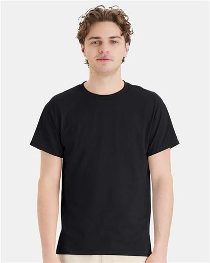 Custom Embroidered  Hanes Ecosmart™ T-Shirt 5170 Black