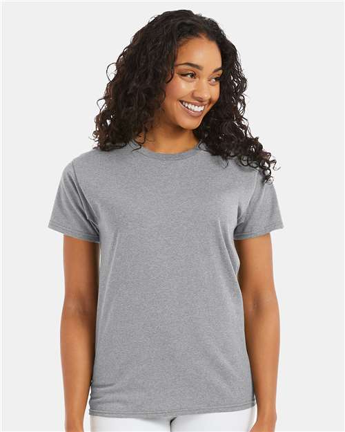 Custom Embroidered  Hanes Ecosmart™ T-Shirt 5170 Light Steel