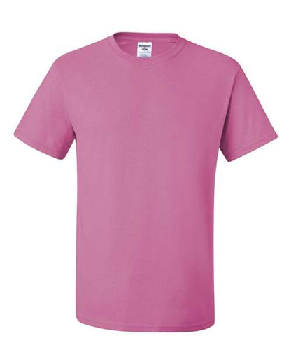 JERZEES Dri-Power® 50/50 T-Shirt 29MR Azalea Custom Embroidered Business Logo