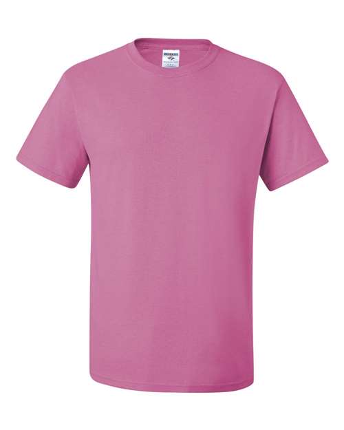 JERZEES Dri-Power® 50/50 T-Shirt 29MR Azalea Custom Embroidered Business Logo