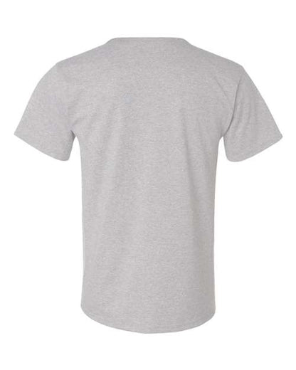 JERZEES Dri-Power® 50/50 T-Shirt 29MR Aquatic Blue Custom Embroidered Business Logo