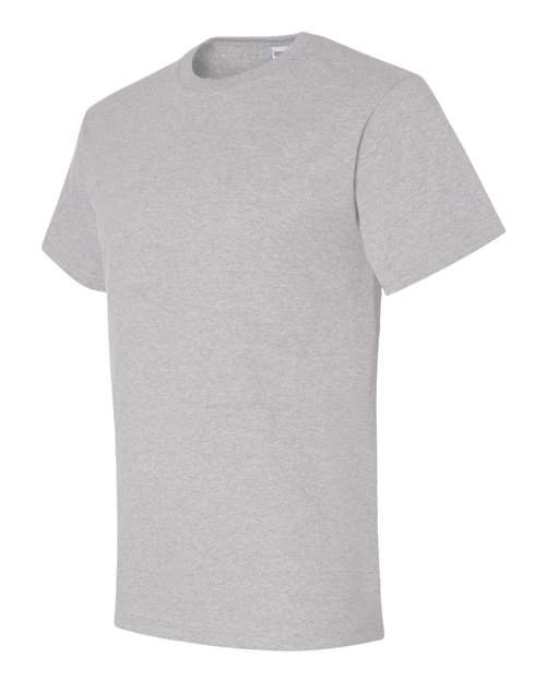 JERZEES Dri-Power® 50/50 T-Shirt 29MR Ash Custom Embroidered Business Logo