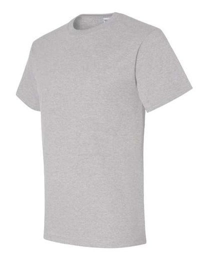 JERZEES Dri-Power® 50/50 T-Shirt 29MR Ash Custom Embroidered Business Logo