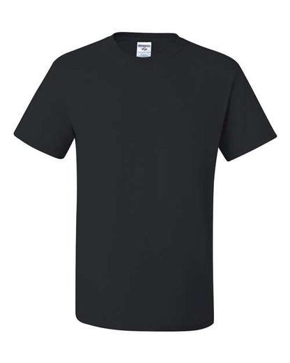 JERZEES Dri-Power® 50/50 T-Shirt 29MR Black Custom Embroidered Business Logo