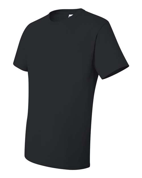 JERZEES Dri-Power® 50/50 T-Shirt 29MR Black Custom Embroidered Business Logo