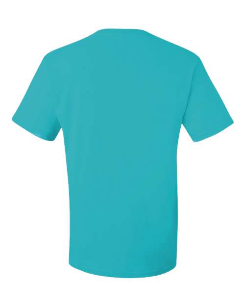 JERZEES Dri-Power® 50/50 T-Shirt 29MR California Blue Custom Embroidered Business Logo