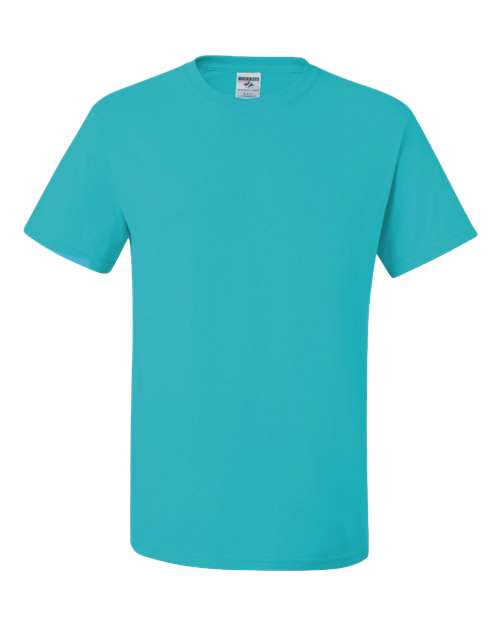JERZEES Dri-Power® 50/50 T-Shirt 29MR Burnt Orange Custom Embroidered Business Logo