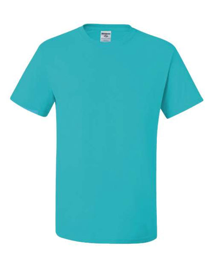 JERZEES Dri-Power® 50/50 T-Shirt 29MR Burnt Orange Custom Embroidered Business Logo