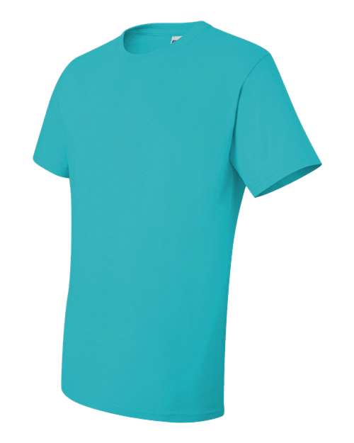 JERZEES Dri-Power® 50/50 T-Shirt 29MR Burnt Orange Custom Embroidered Business Logo