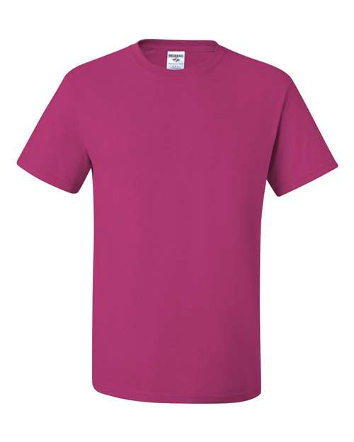 JERZEES Dri-Power® 50/50 T-Shirt 29MR Crimson Custom Embroidered Business Logo