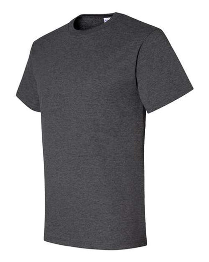 JERZEES Dri-Power® 50/50 T-Shirt 29MR Black Custom Embroidered Business Logo