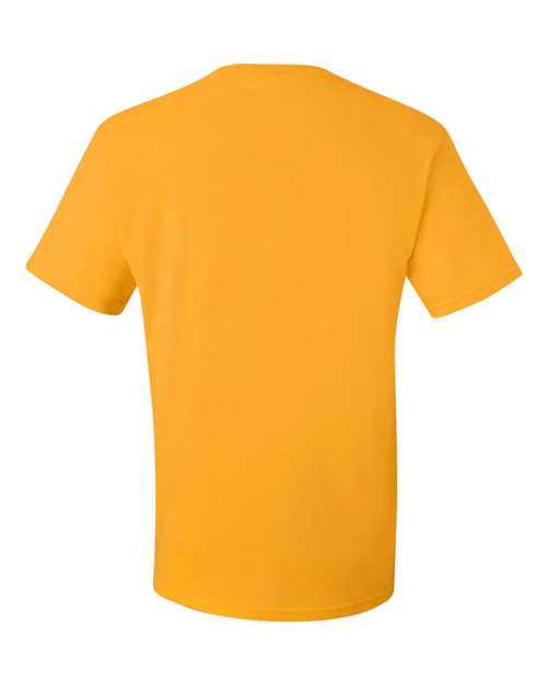 JERZEES Dri-Power® 50/50 T-Shirt 29MR Gold Custom Embroidered Business Logo