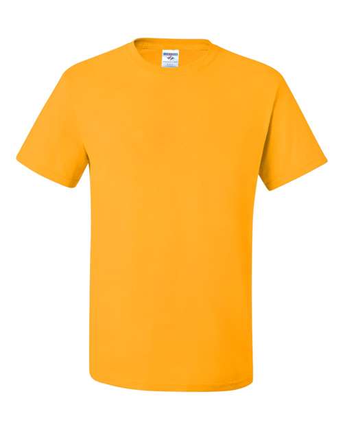 JERZEES Dri-Power® 50/50 T-Shirt 29MR Gold Custom Embroidered Business Logo