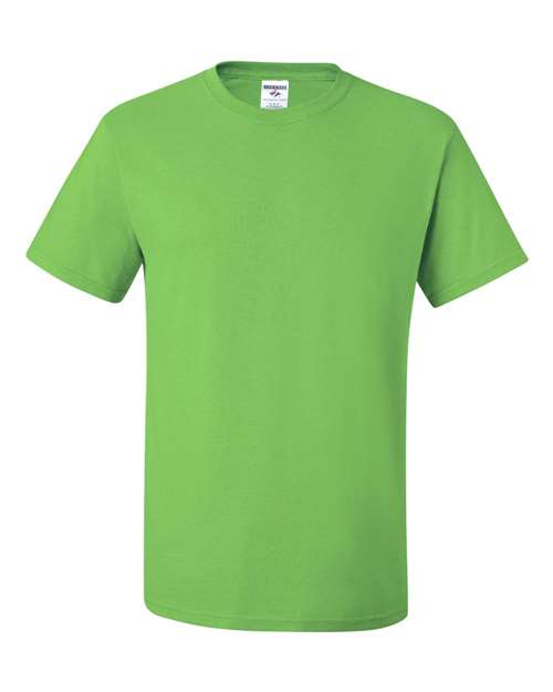 JERZEES Dri-Power® 50/50 T-Shirt 29MR Kiwi Custom Embroidered Business Logo