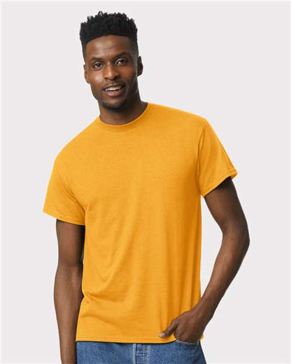 Custom Embroidered  Gildan DryBlend® T-Shirt 8000 Gold