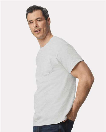 Gildan Ultra Cotton® Pocket T-Shirt 2300 Ash