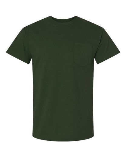 Gildan Ultra Cotton® Pocket T-Shirt 2300 Forest Green