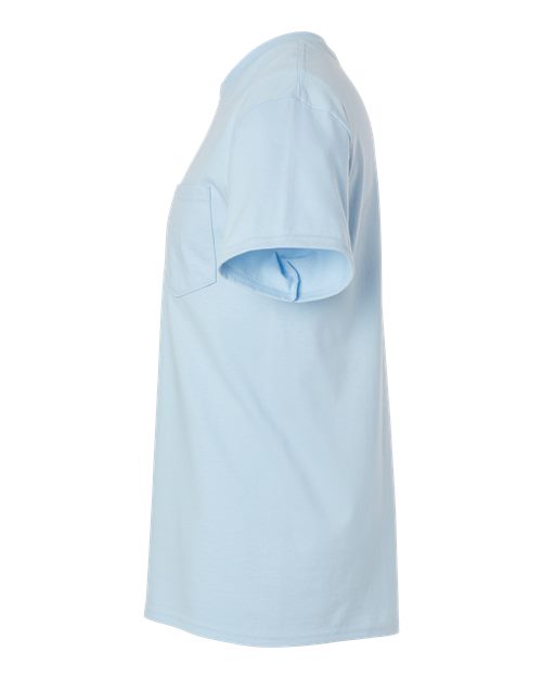 Gildan Ultra Cotton® Pocket T-Shirt 2300 Light Blue