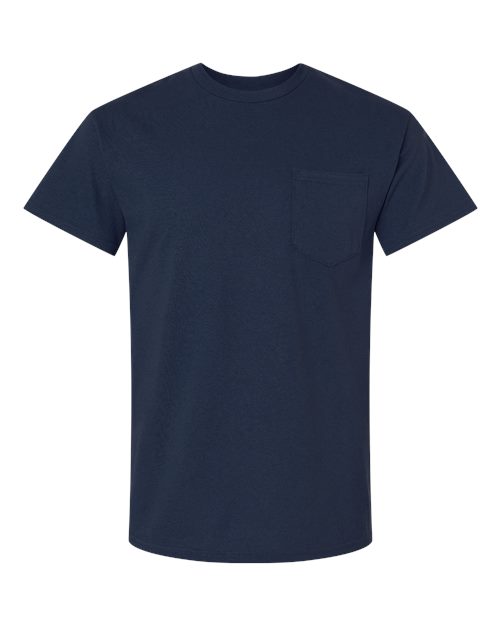 Gildan Ultra Cotton® Pocket T-Shirt 2300 Navy