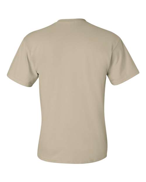 Gildan Mineral Wash Long Sleeve T-Shirt 2300 Sand Custom Embroidered Business Logo